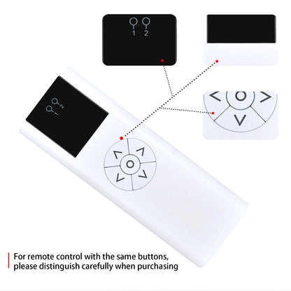 AC114-02B 02 Channel Remote Control For Motorized Wireless Blinds Controller