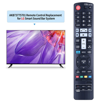 AKB73775701 Replacement Remote Control For LG SoundBar NB3732A NB3730A-NB