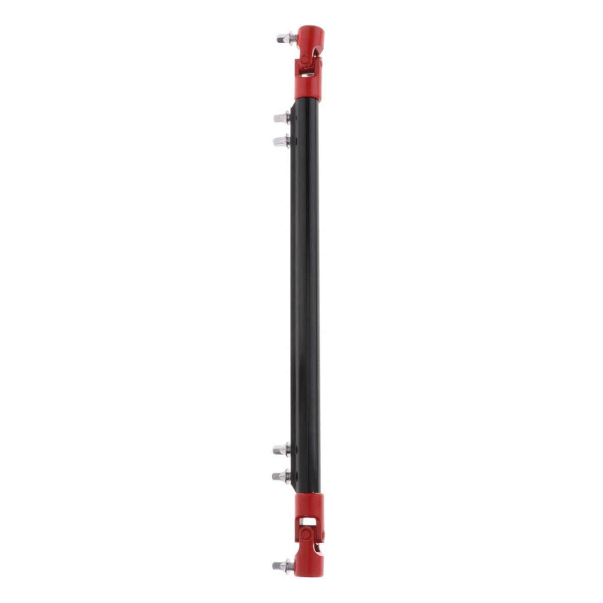 Colaxi 31cm Steel Double Drum Drive Shaft Pedal Driveshaft A Black and Red