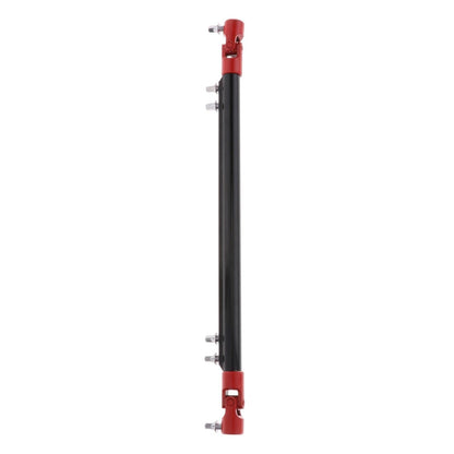 Colaxi 31cm Steel Double Drum Drive Shaft Pedal Driveshaft A Black and Red