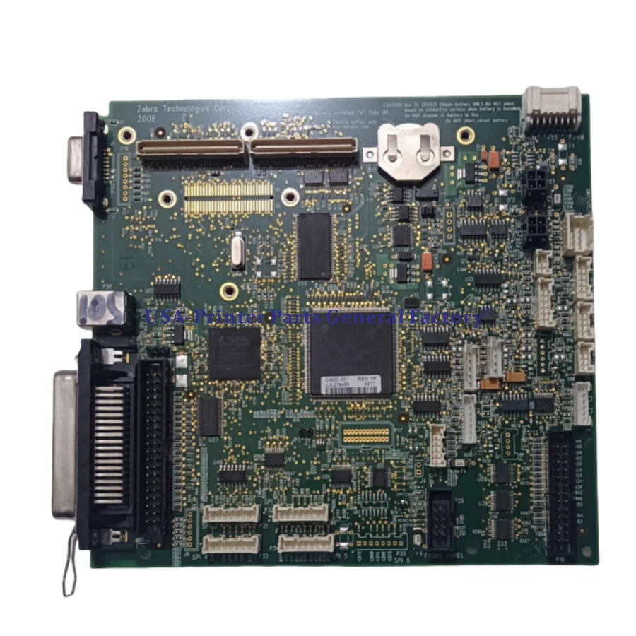 P1053360-016 8MB Main Logic Board Zebra 105SL Plus Logic Board Thermal Printer