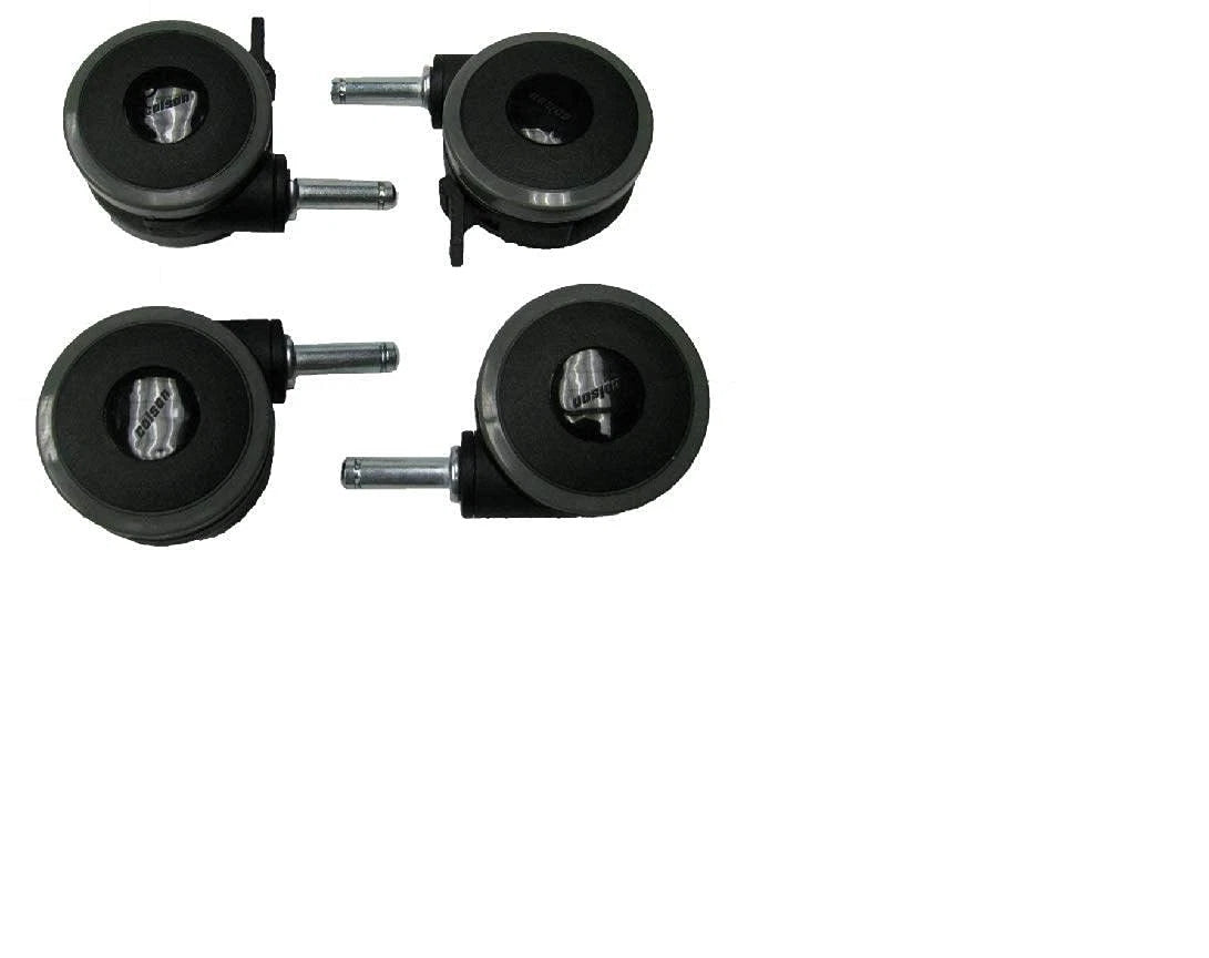 Invacare Bed Caster Package; 2 w/Brake and 2 w/Out Brake, 1123550 Full