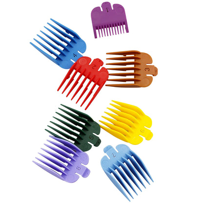 3/6/10/13/16/19/22/25mm Assorted Hair Clipper Cutting Guide Comb Guards For WAHL