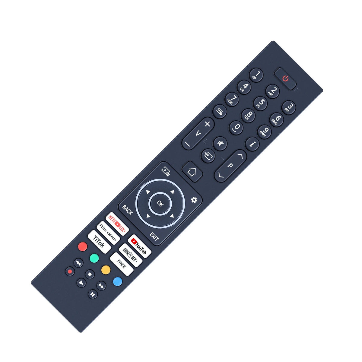 RM-C3616 Replacement Remote Control For JVC LT-43VF7555 Smart TV
