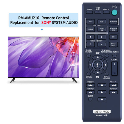 RM-AMU216 Remote Control For Sony Audio Micro System CMT-SBT20 HCD-SBT20