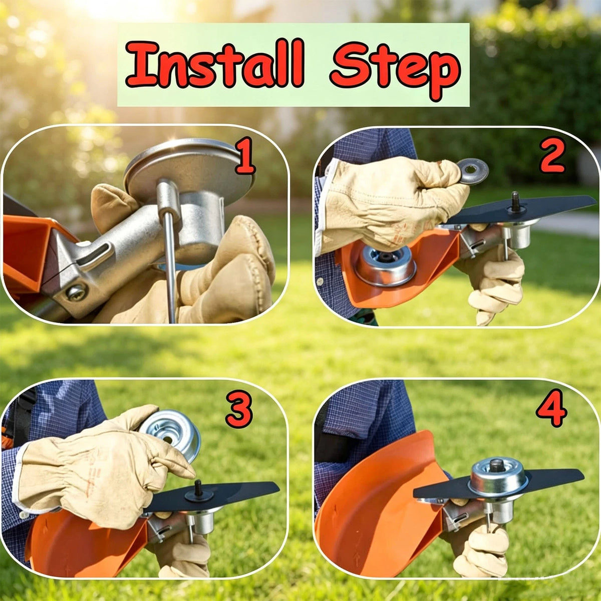 Blade Adapter Attachment Maintenance Kit Fits for Stihl FS55 FS56 With Wrench