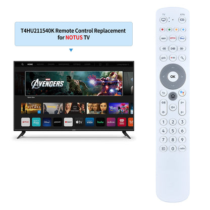 T4HU2115/40K Replacement Remote Control For NOTUS TV