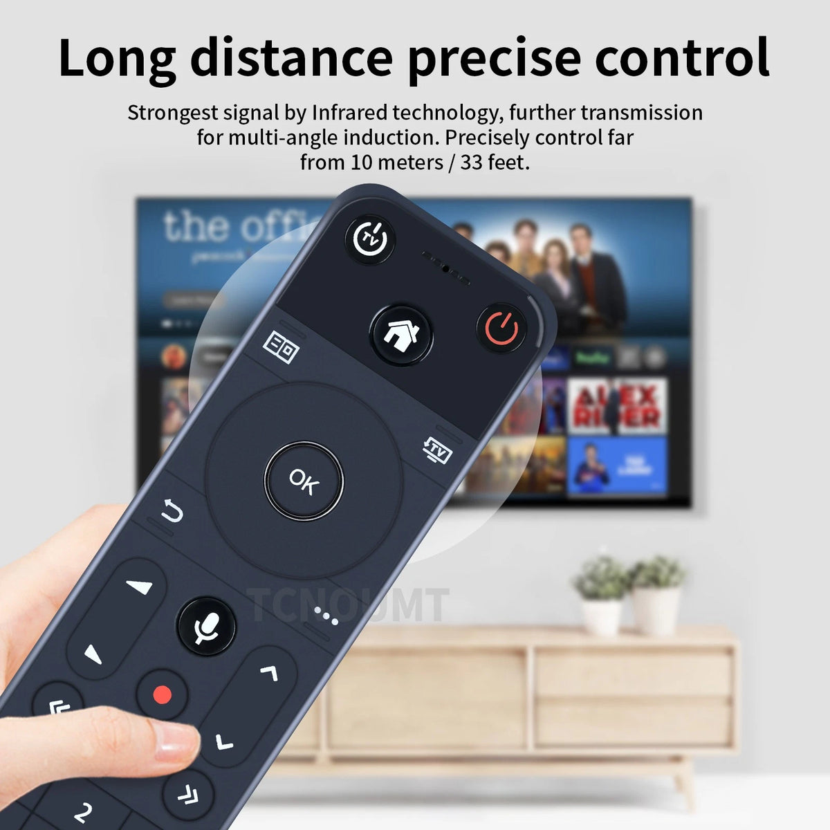 Voice Remote Control For Pilot UPC TV Box, Apollo 4K Box, Sunrise TV Box