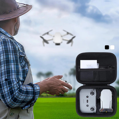 Peyyargo Storage Case Compatible with DJI Mini 4K Drone 6x3x1 inches, Black
