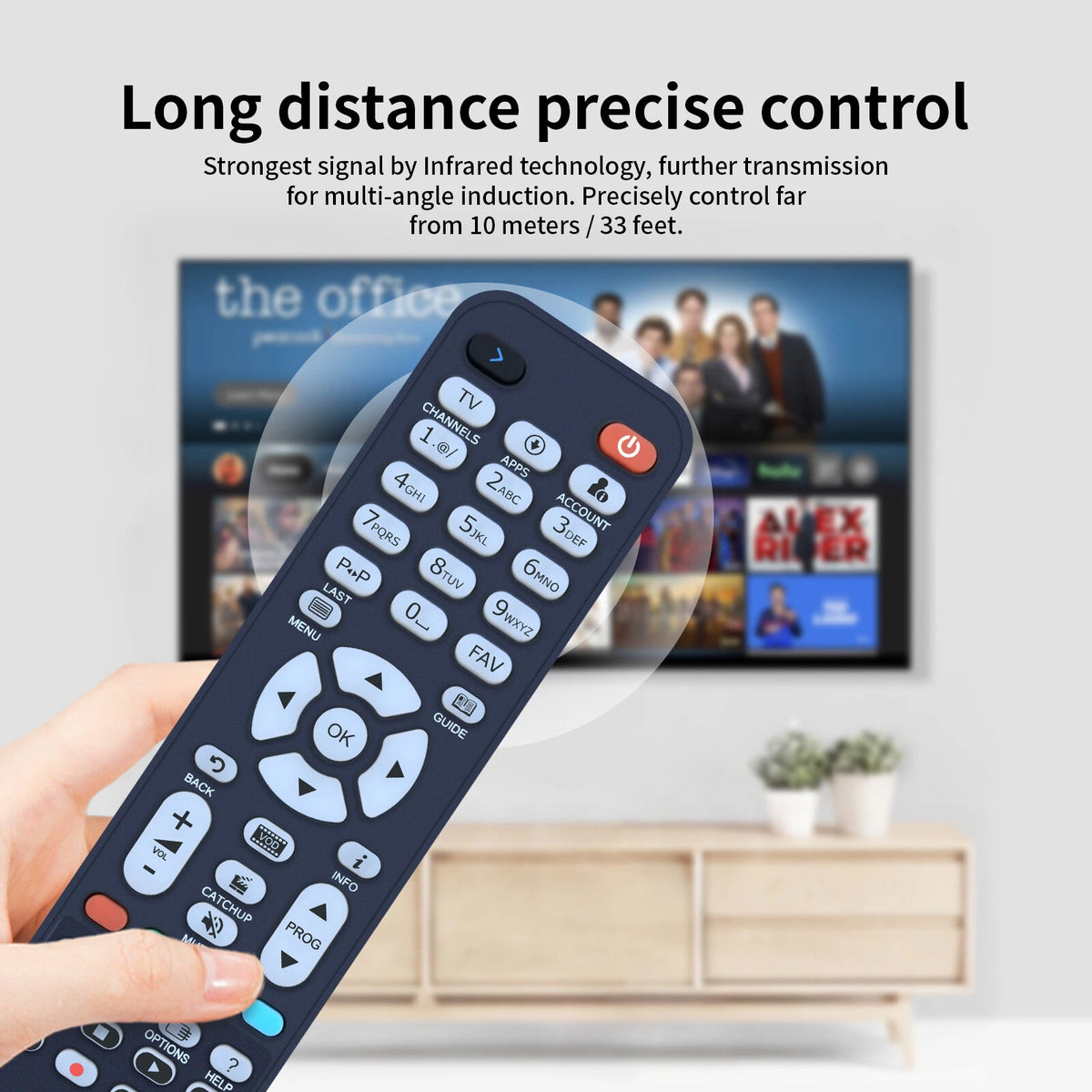 Remote Control For Airties 7200, 7200i, 7120, 7100 Digiturk Play IPTV Kumanda