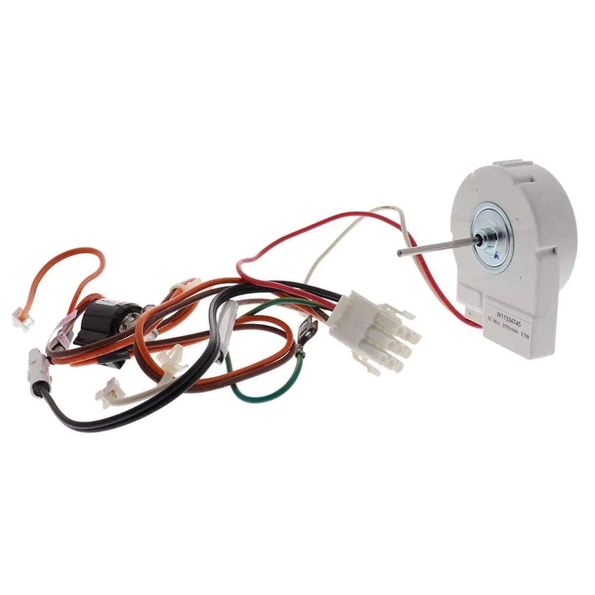 W11334745 OEM Evaporator Fan Motor DC12V Fits Whirlpool/IKEA Refrigerator Parts