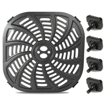 7QT Air Fryer Grill Plate for Gourmia GAF798 GAF716 Fryers, 8.97''×8.97'