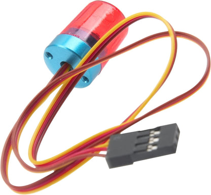 2Pcs Vgoohobby Multi-Function RC LED Flash Lights Alarm Lamp Flashing Red