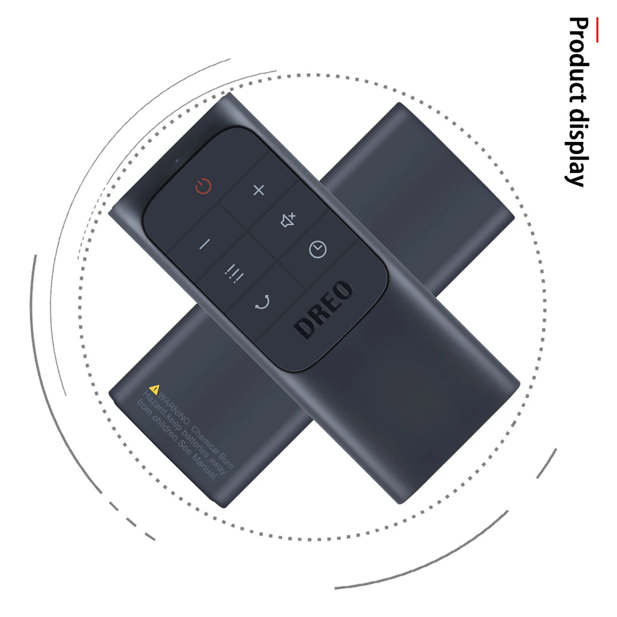 Replacement Remote Control For Dreo Tower Max Fan