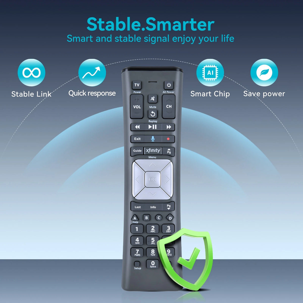 Remote Control For Comcast/Xfinity XR11 Premium Voice Activated Cable TV Backlit