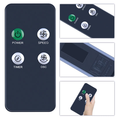 Replacement Remote Control For Holmes 36" Digital Tower Fan 32510021