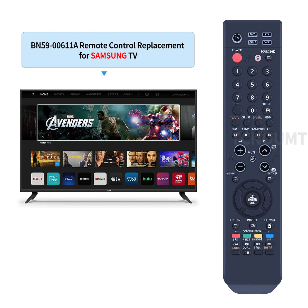 BN59-00611A Remote Control For Samsung TV LE-19R88BD LE-22S86BD LE-23R86BC
