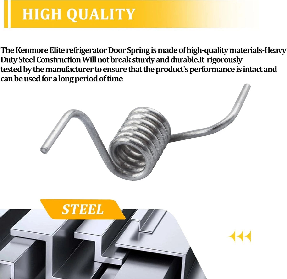 for Kenmore Elite Refrigerator Door Spring, Fits Refrigerator...