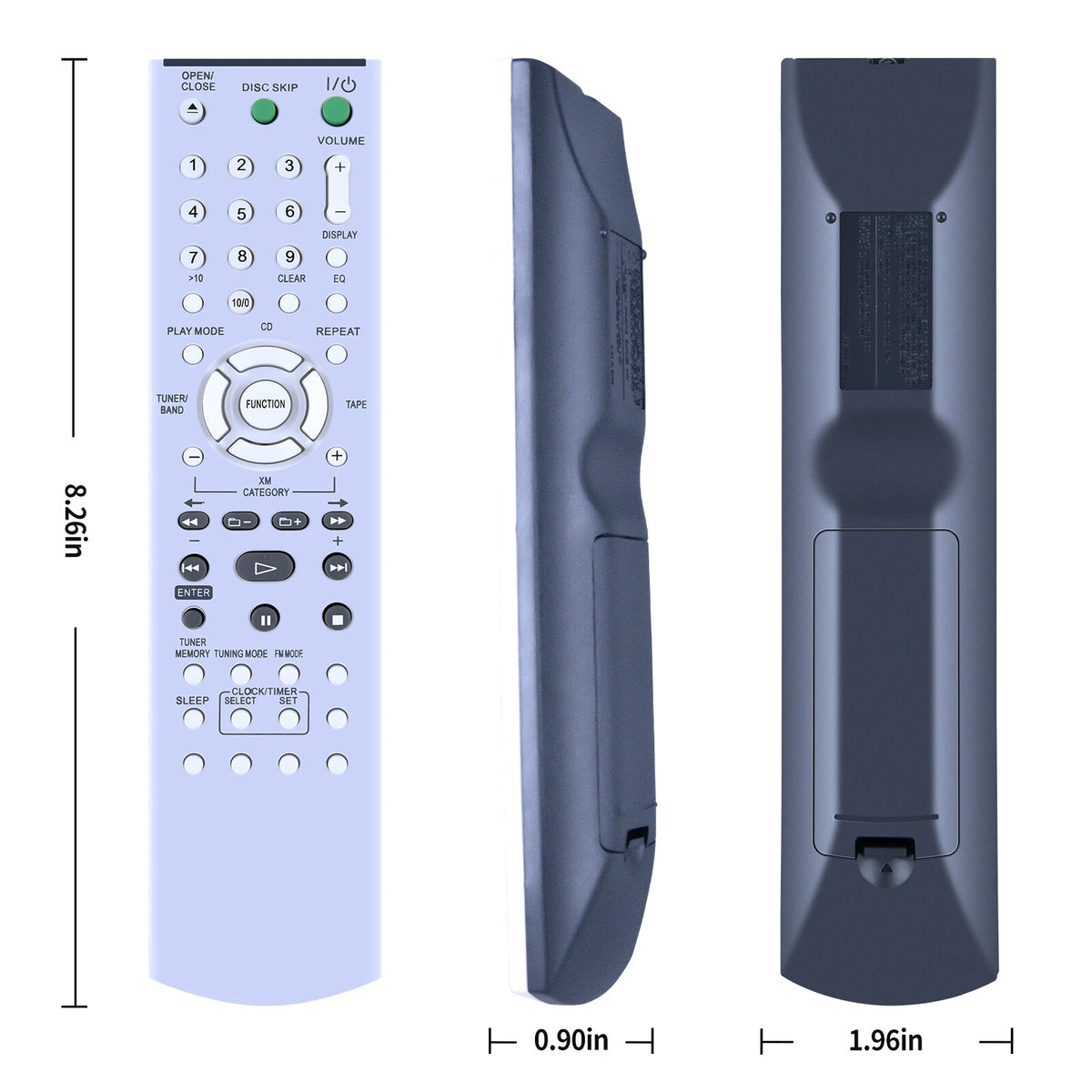 RM-SCR50 For Sony AV Receiver Remote Control HCD-GX570 MHC-GX570XM