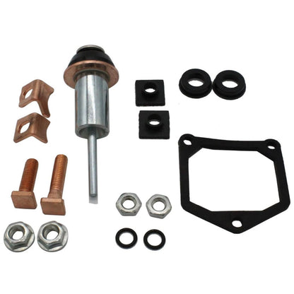 228000-6660 Starter Solenoid Repair Rebuild Kit Plunger Contacts Set For Dodge
