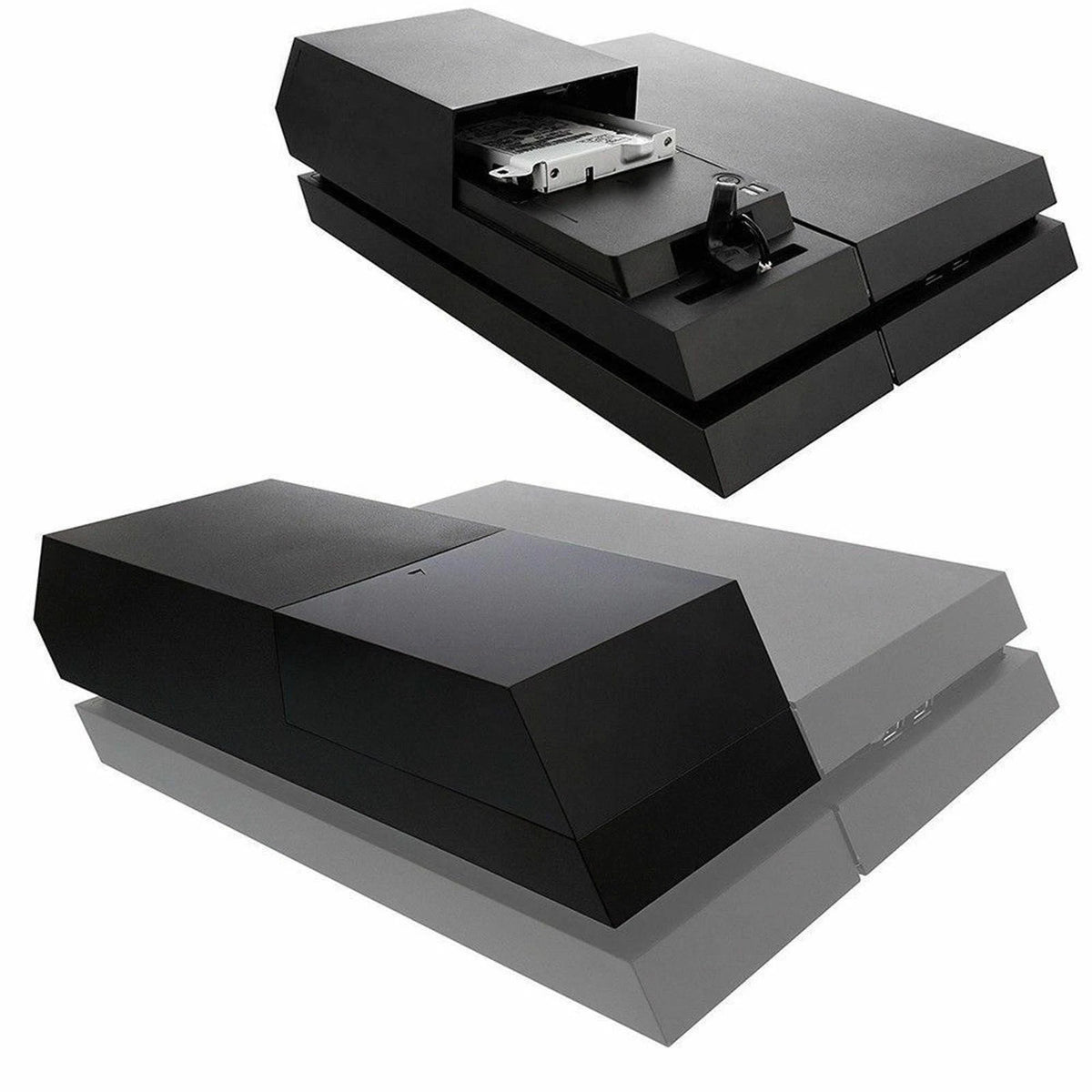 2.5in 3.5in Hard Drive External Box Expansion Case with LED Indicator For PS4