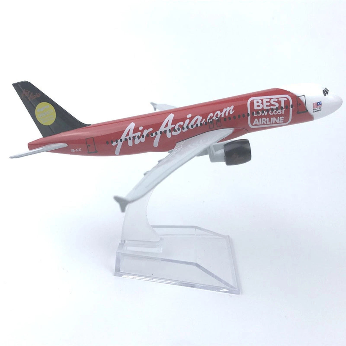 1:400 15cm Aircraft Asia 2007 A320 Alloy Plane Model Airplane Souvenir Ornaments