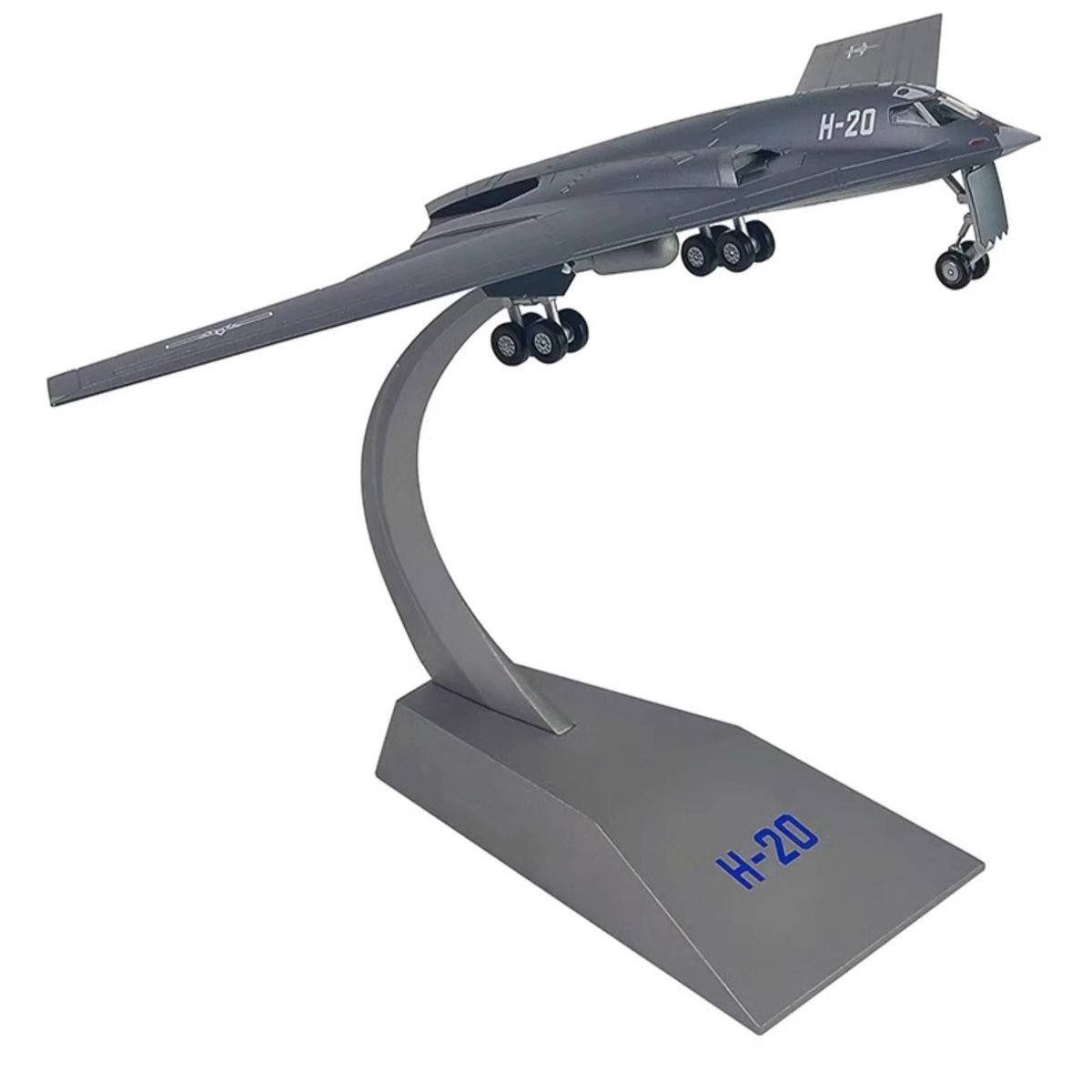 20cm 1/160 China H-20 Strategic Stealth Bombers Fighter Model Gifts For Birthday