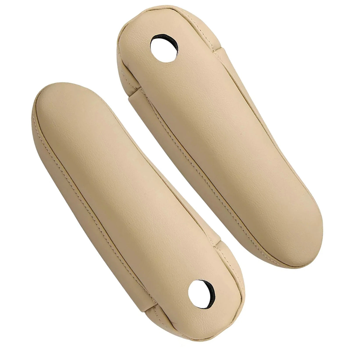 2* Leather Seat Armrest Cover Fits For Lexus RX 2003-2009 Beige Replacement