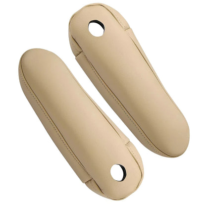 2* Leather Seat Armrest Cover Fits For Lexus RX 2003-2009 Beige Replacement
