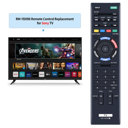 RM-YD096 Remote Control For Sony TV KDL-60R510A KDL-70R551A KDL-60R551A