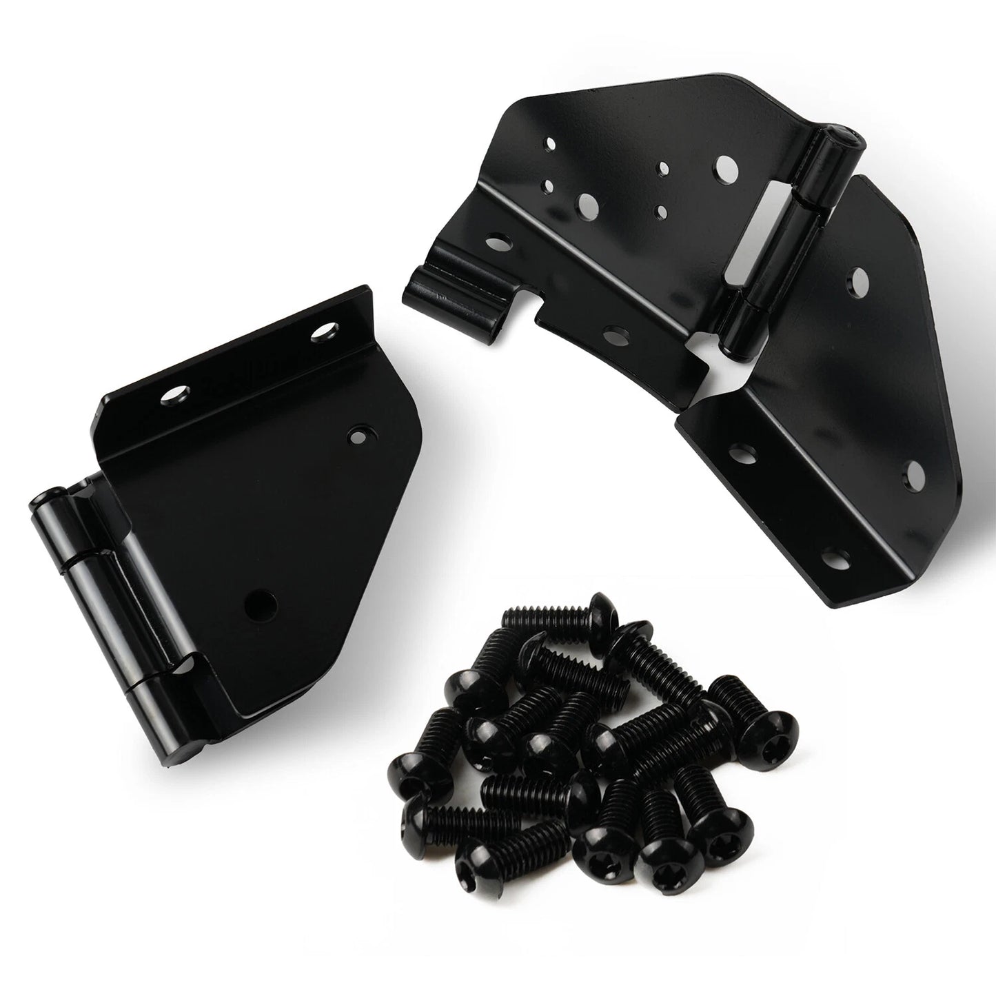 Windshield Hinges Set 76-95 For Jeep Wrangler CJ5 CJ7 Pair
