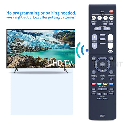 RAV532 ZP35480 Remote Control For Yamaha AV Receiver RX-V379 RX-V383 RX-V383BL