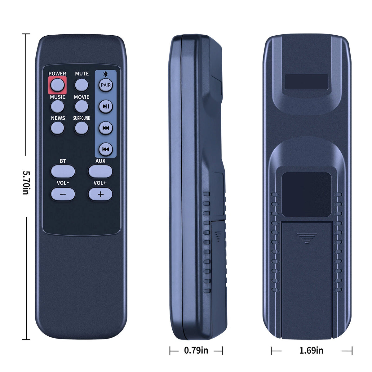 Remote Control For Nakamichi NK1B Soundbar Home Theatre System