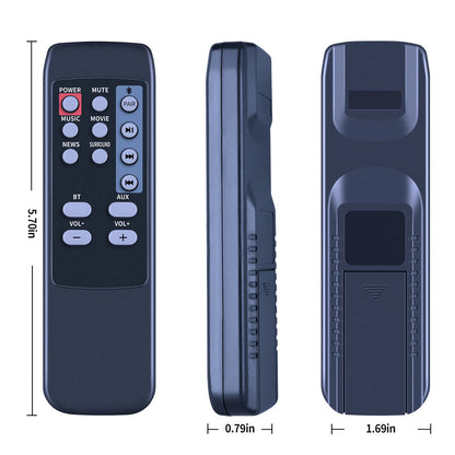 Remote Control For Nakamichi NK1B Soundbar Home Theatre System