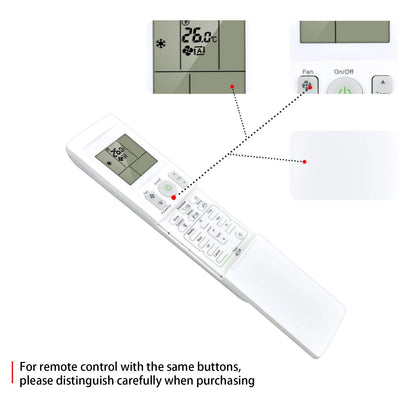ARC466A26 4016013 Remote Control For DAIKIN Air Conditioner FTXM20QAVMA