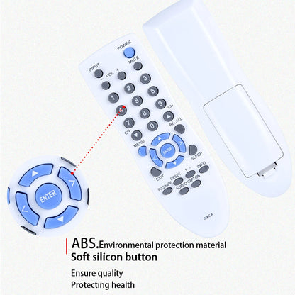 GXCA Remote Control For Sanyo TV DP19647 DP32746M HT27547 DP15647 DP15657