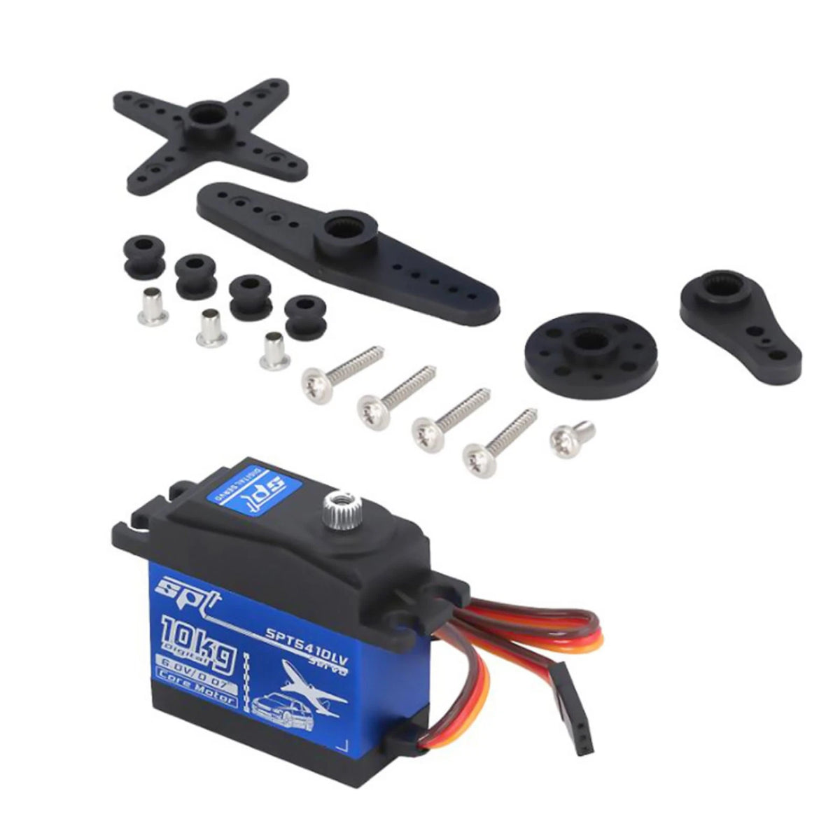 Steering Gear Futaba 25T 10kg Standard Servo Gear For 1:10 Drift RC Car Airplane