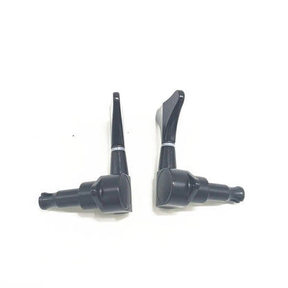 Black 2L+2R 4 Acoustic Guitar String Tuning Pegs Closed Gear Machine Heads E