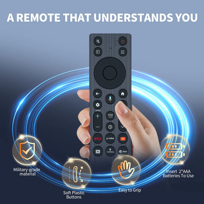 RC813A FMB1 Bluetooth Voice Remote Control For TCL Smart TV