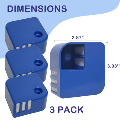 Ontheone 3 Pack PDC51V1 Demineralization Cartridges Compatible Blue,White