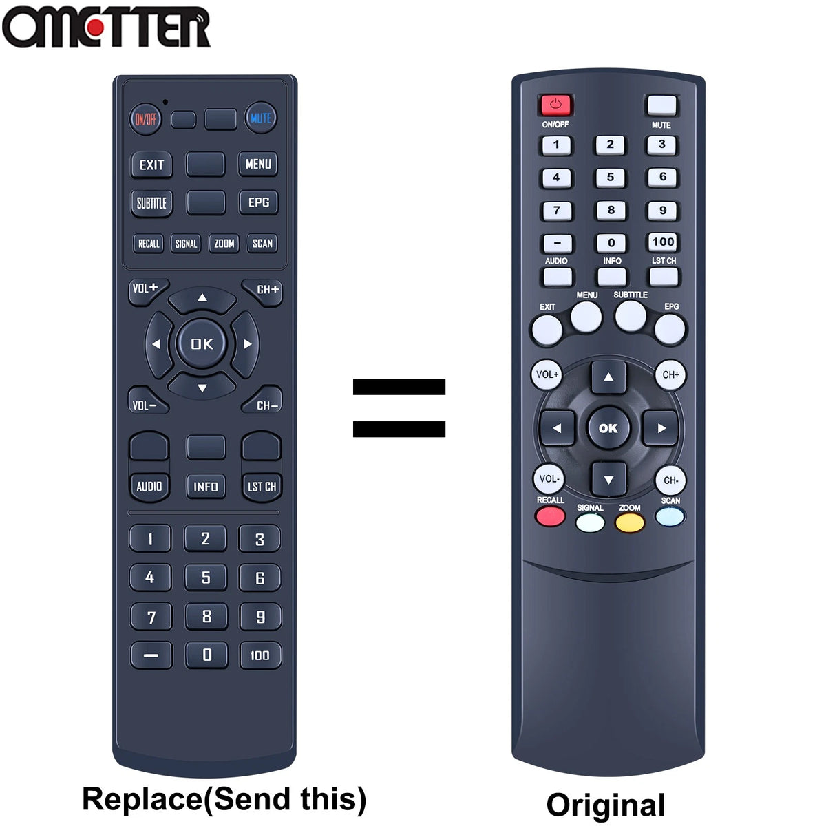 Remote Control For GE General Smart Digital to Analog TV Converter Box 2333