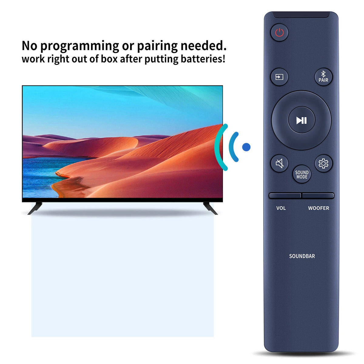 AH59-02767A For Samsung Soundbar Remote Control HW-N650 HW-N450 HW-N550 HW-R450