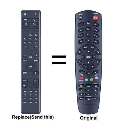 Remote Control For Kaon NA1000HD NA1170HD NA1400HD Digi TV HD Satellite Receiver