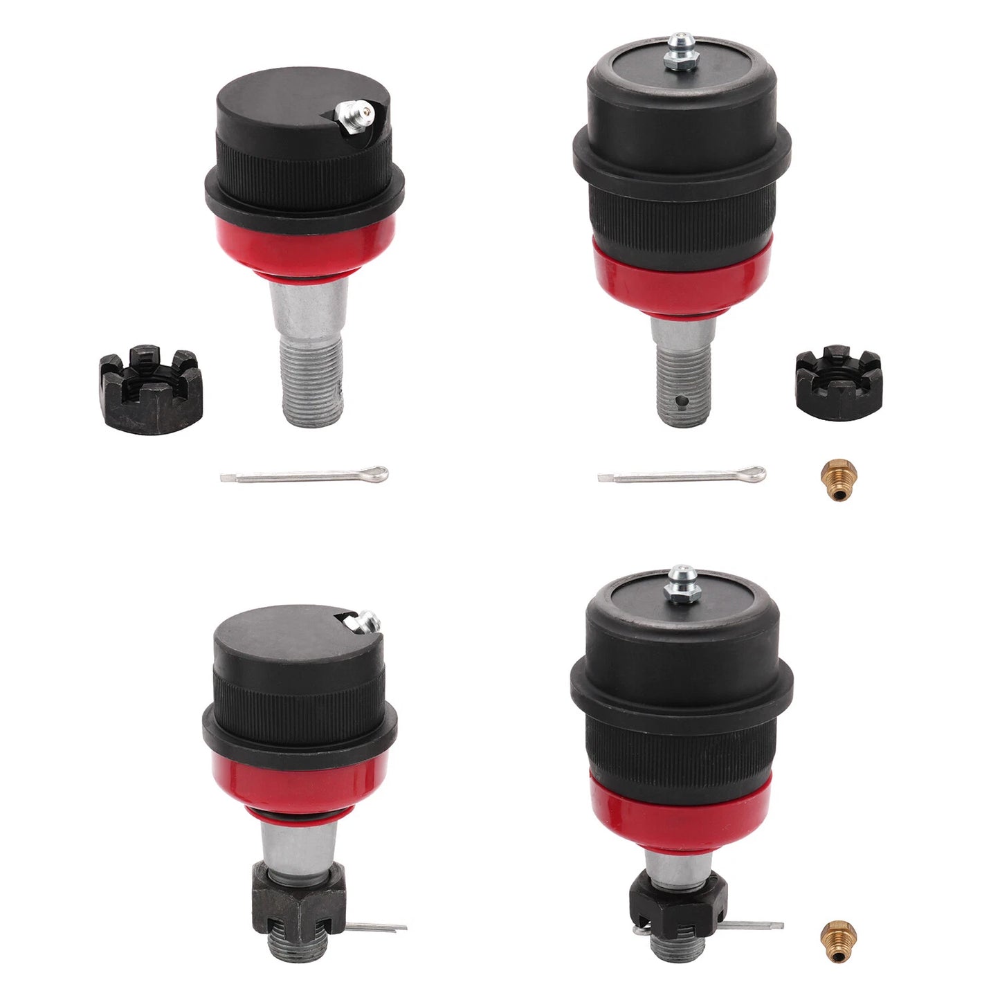 4 X Heavy Duty Replacement Ball Joints for 2007-2018 Jeep Wrangler