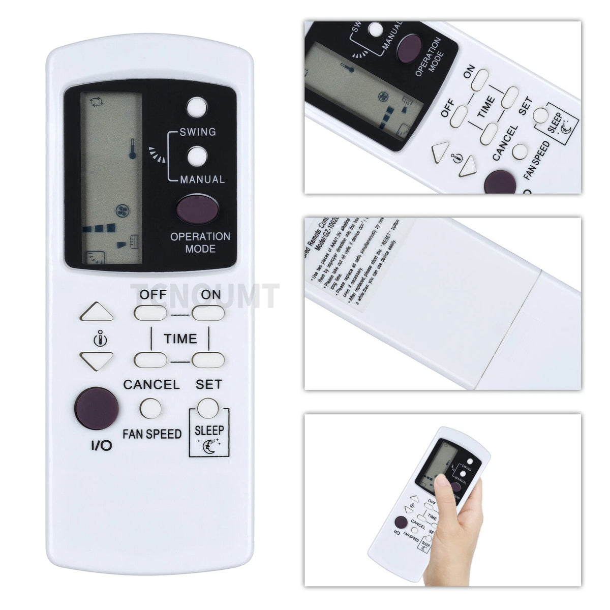 GZ-1002B-E3 Remote Control For Westinghouse Onida Air Conditioner GZ-1002A-E3