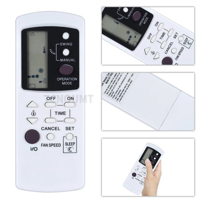 GZ-1002B-E3 Remote Control For Westinghouse Onida Air Conditioner GZ-1002A-E3