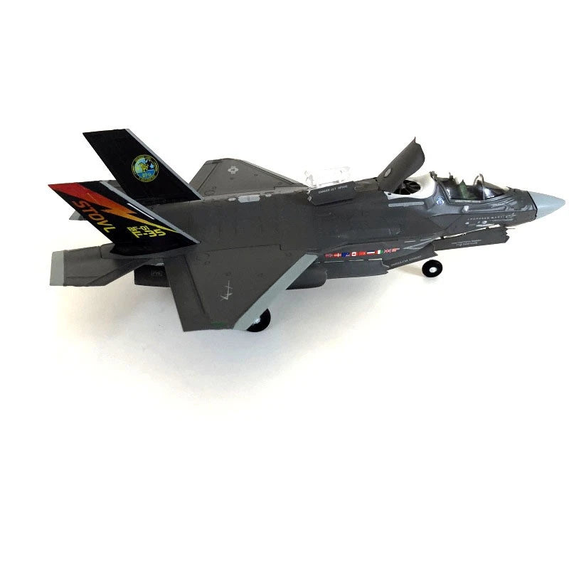 1:72 US Air Force F-35B Fighter Aircraft Diecast Model Military W/ Display Stand