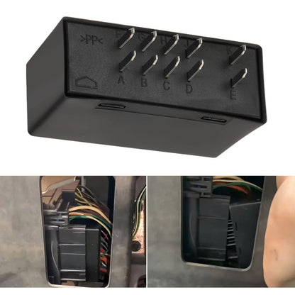 ISINFLASH Flasher Relay for Led Warning and Turn Signal Fix Hyper Flash BLACK