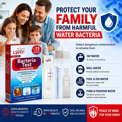 Bacteria Water Test Kit – Coliform, E. coli Detection for Well & Tap |...