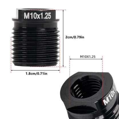 Car Gear Shift Knob Thread Converter Set for DIY Projects and Auto Workshops